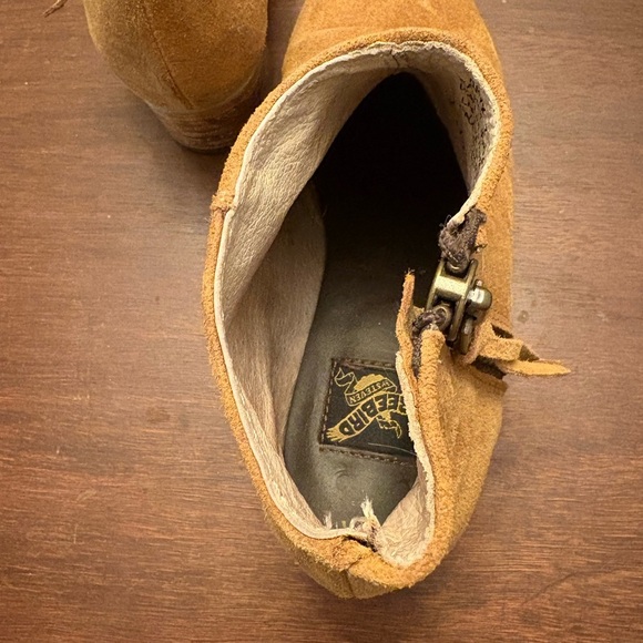 Freebird by Steven Onyx Suede Ankle Booties - Picture 8 of 11